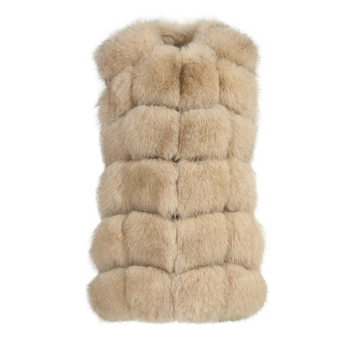 2 in 1 Fox Fur Coat