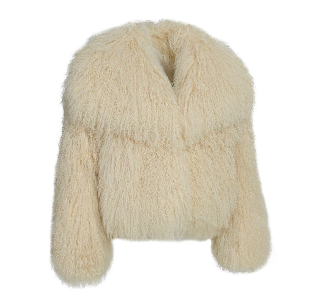 Serenity Mongolian Fur Coat