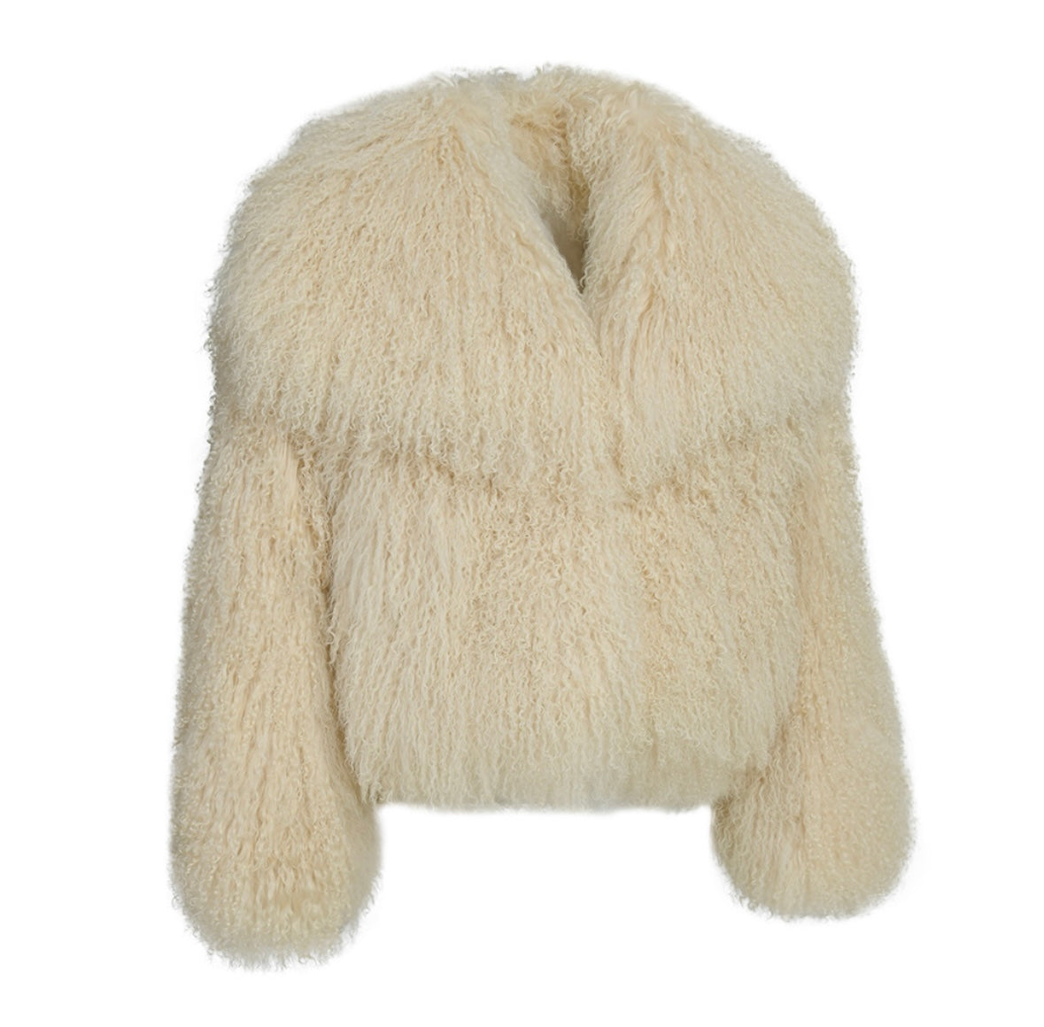 Serenity Mongolian Fur Coat