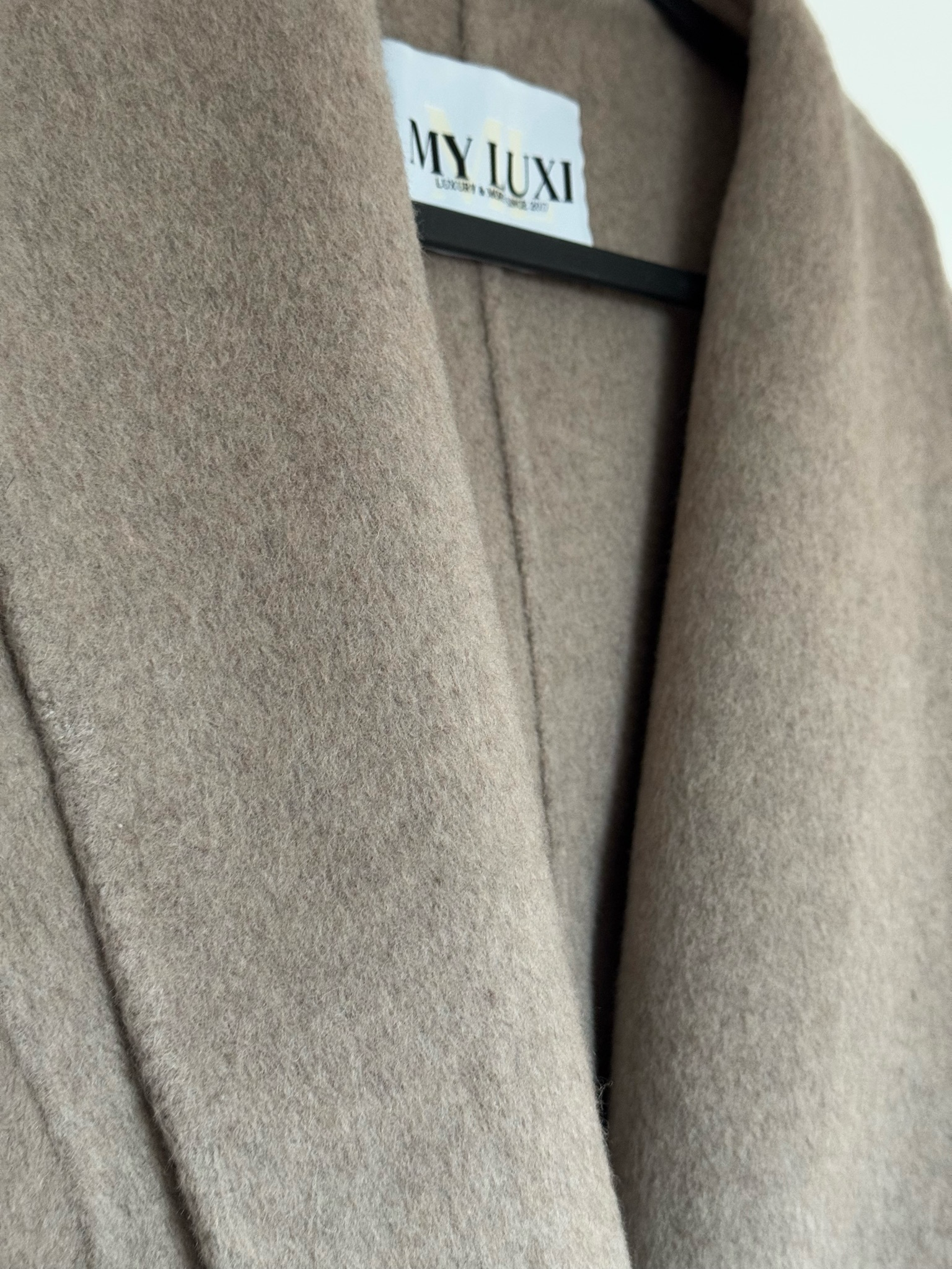 Aima Cashmere Belted Coat