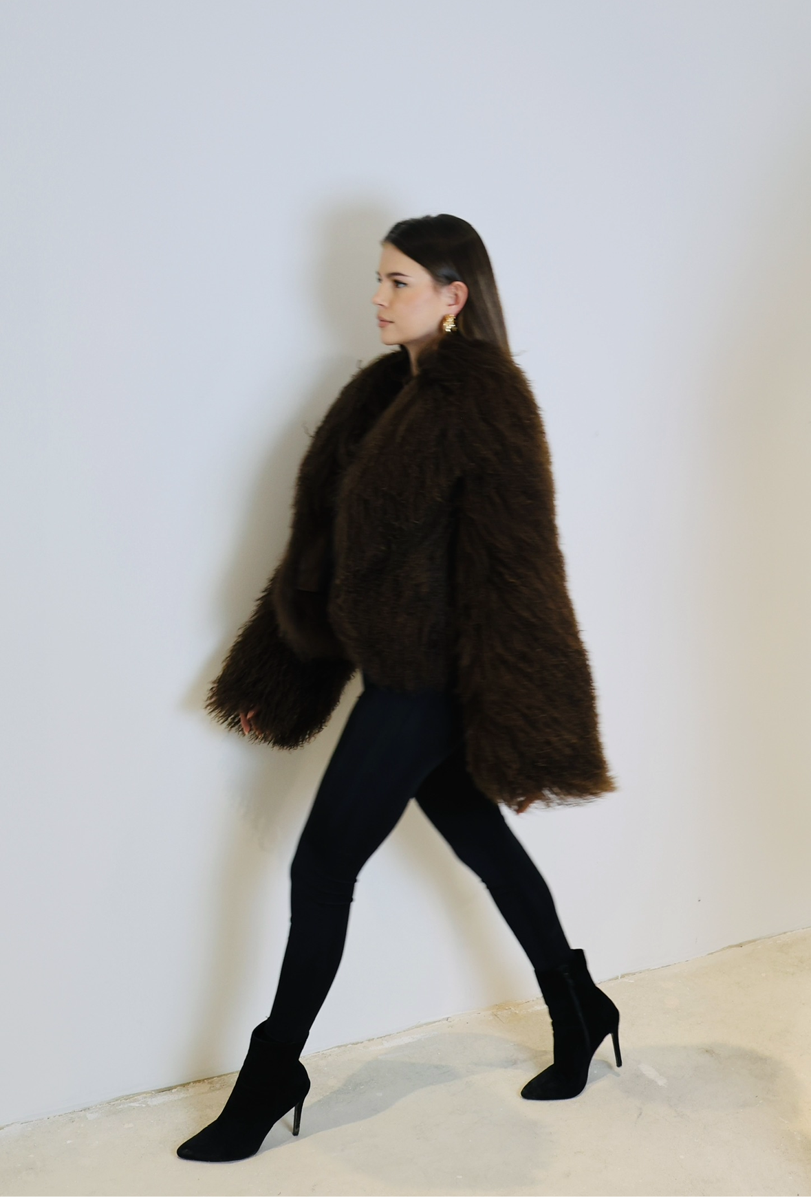 Serenity Mongolian Fur Coat