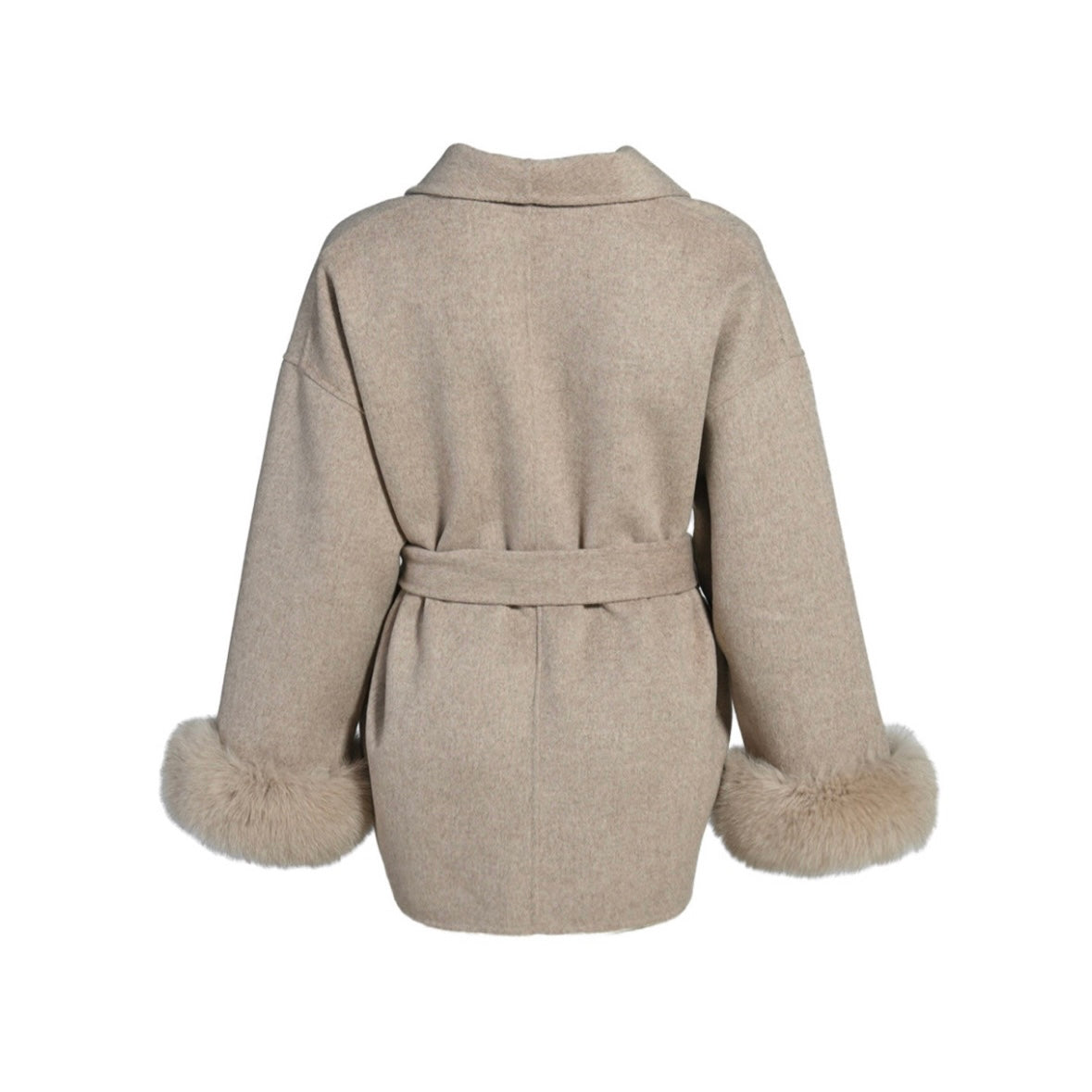 Aima Cashmere Belted Coat
