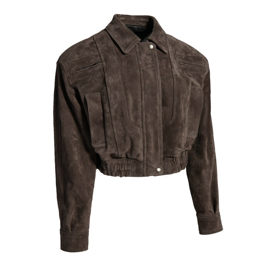 Saint Leather Bomber Jacket