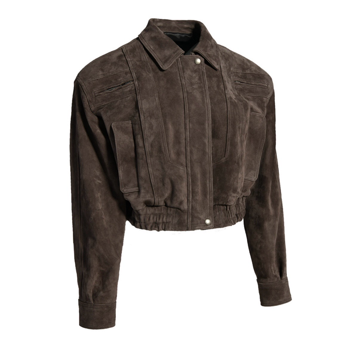 Saint Leather Bomber Jacket