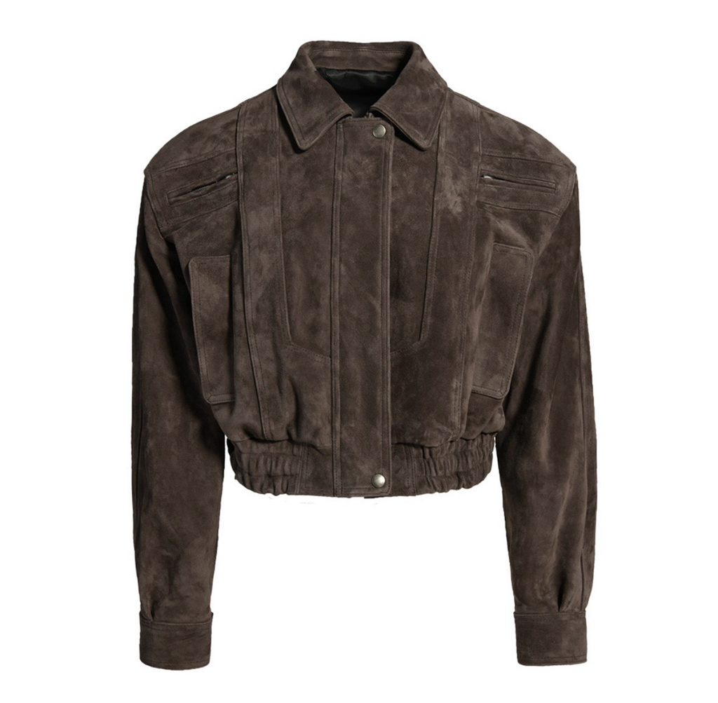 Saint Leather Bomber Jacket