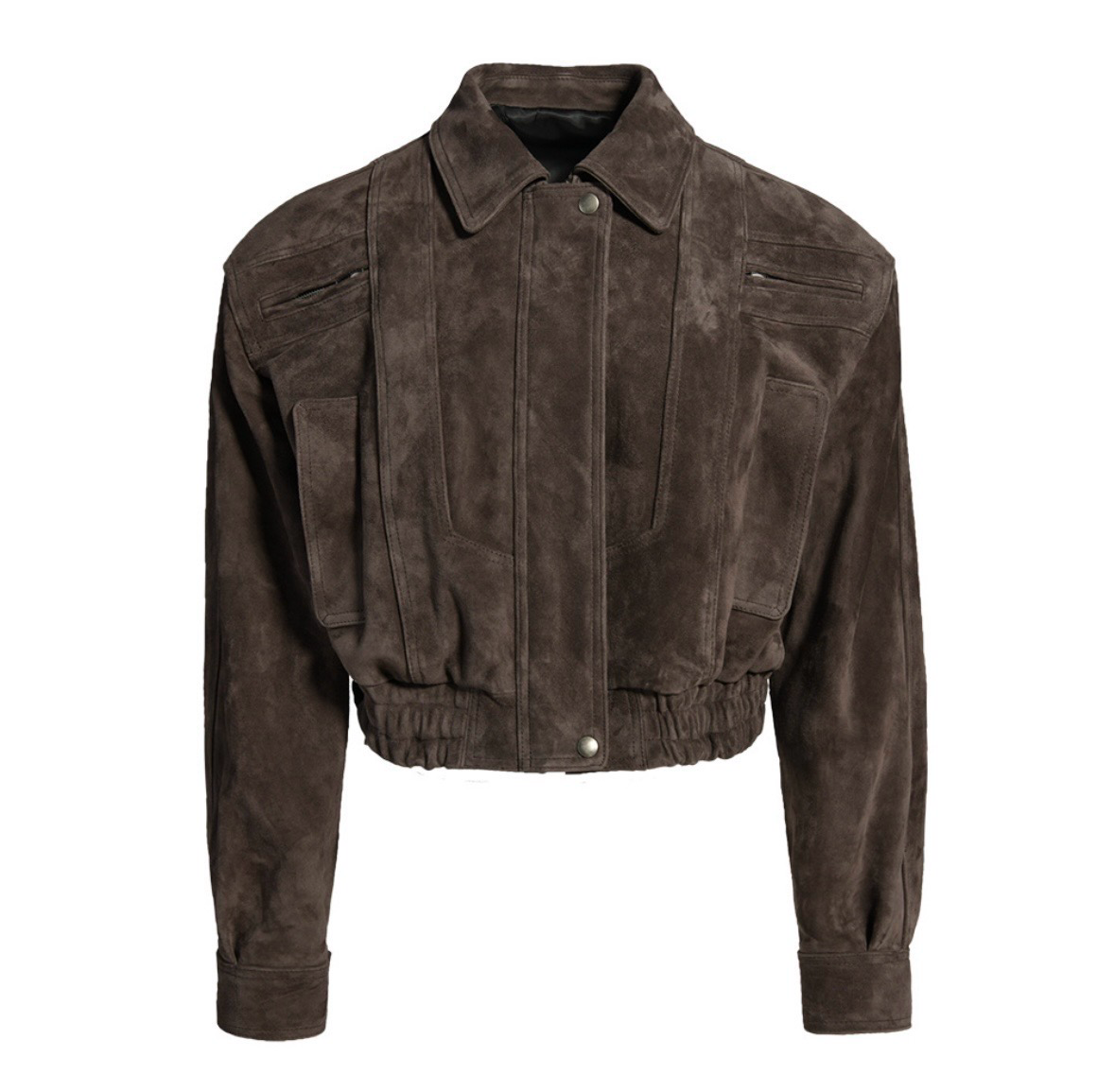 Saint Leather Bomber Jacket