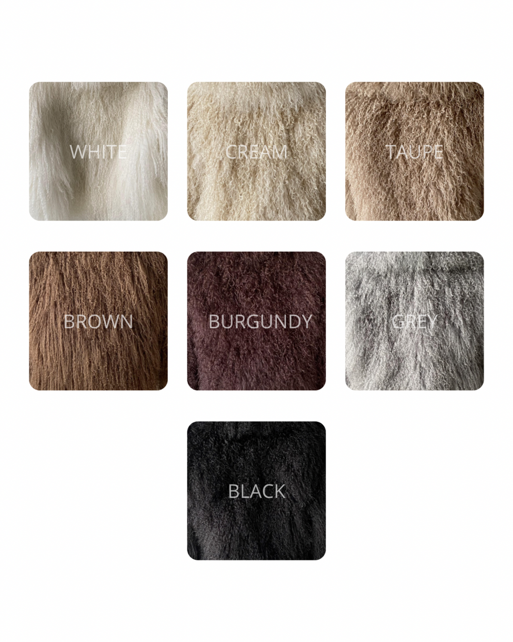 Serenity Mongolian Fur Coat