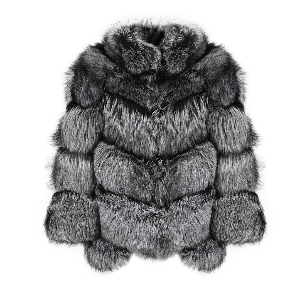Esmee Silver Fox Fur Coat