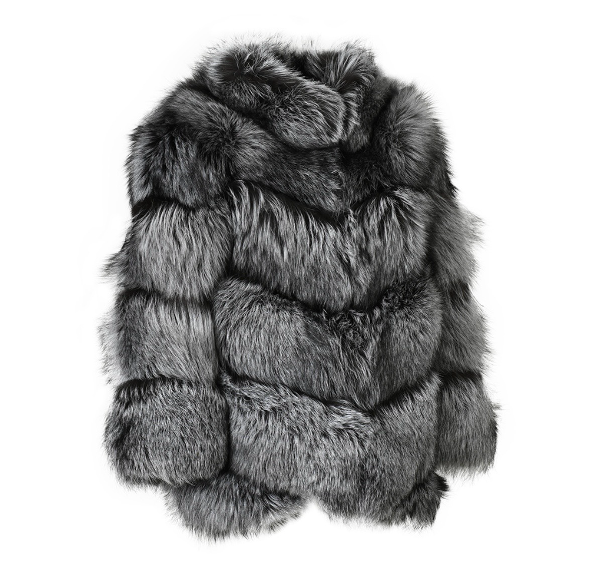 Esmee Silver Fox Fur Coat